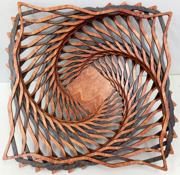 Square to Oval Baskets