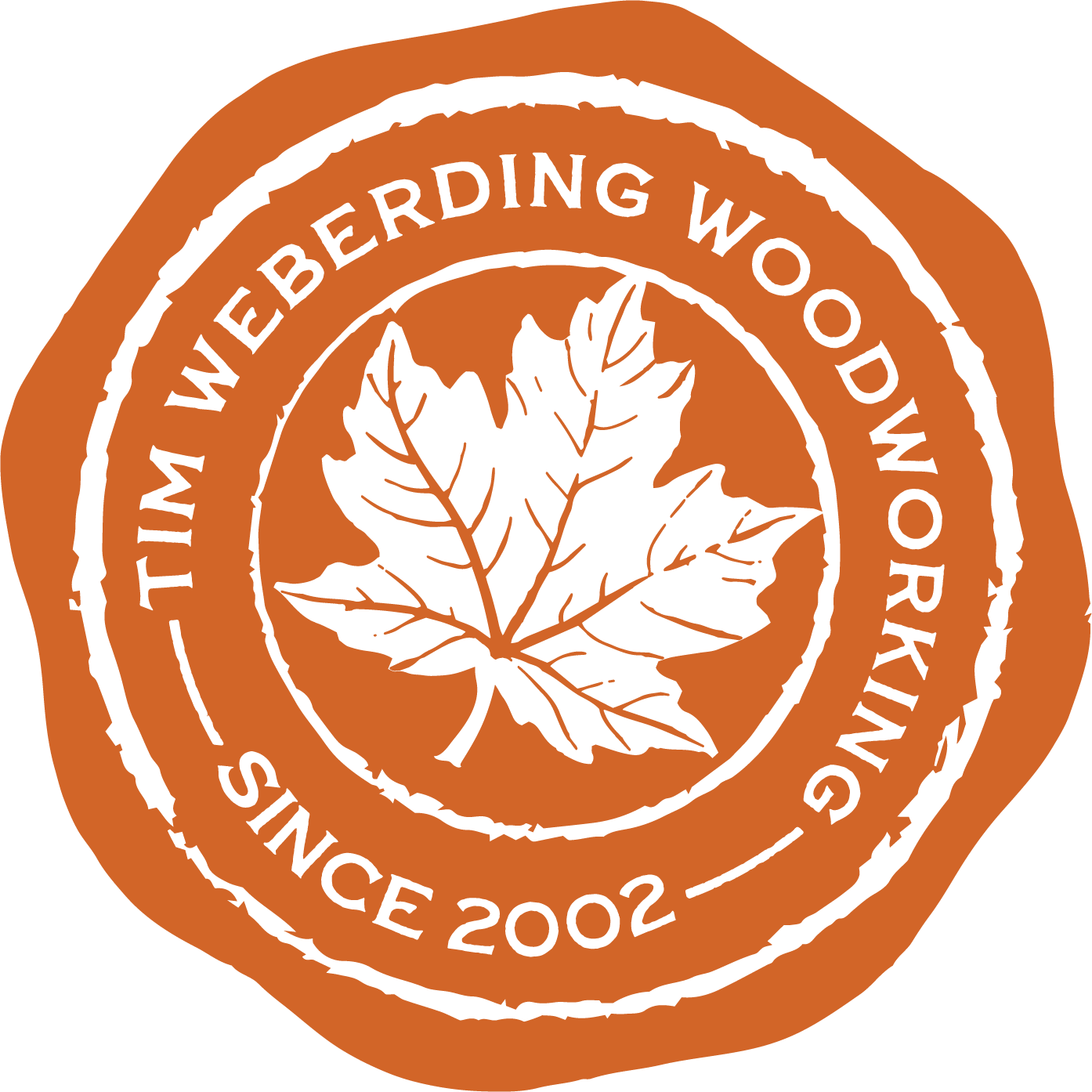Tim Weberding Woodworking -- Since 2002 seal